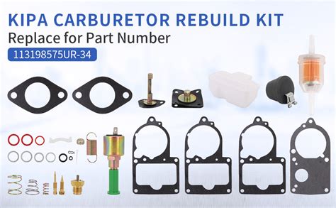 Amazon Kipa Carburetor Rebuild Kit For Vw Solex Brosol Bocar