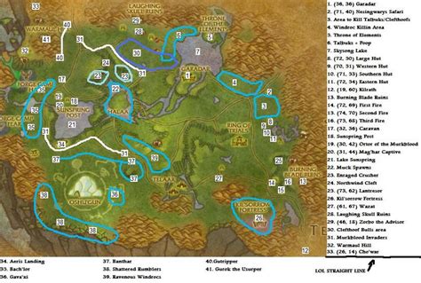 Almar S World Of Warcraft Leveling Guide Nagrand 64 66