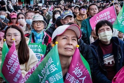 Taiwan’s ruling Democratic Progressive Party wins third consecutive ...