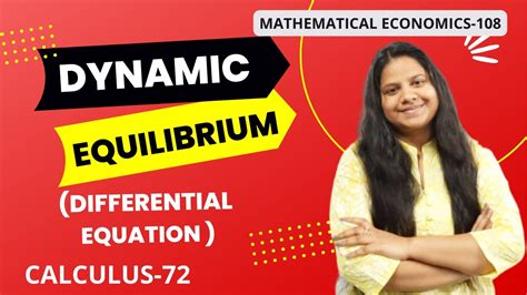 Dynamic Equilibrium Phase Diagram Differential Equation Mec 103 Mathematical Economics