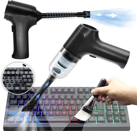 Amazon Famaster Compressed Air Duster Mini Vacuum Keyboard