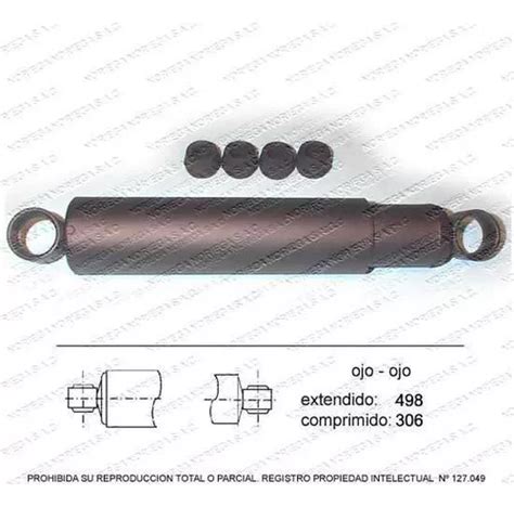 Amortiguador Izq Der Tras Toyota Hilux Par