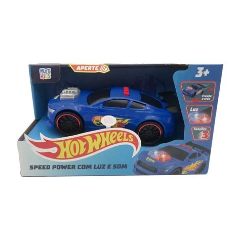 Hot Wheels Flame Thrower c Azul DoRéMi Brinquedos