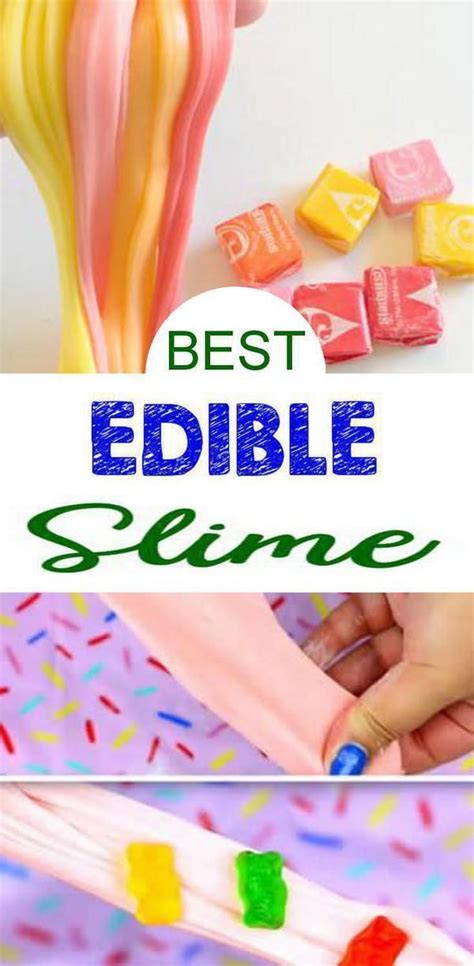 9 Diy Edible Slime Ideas How To Make Homemade Edible Slime Easy