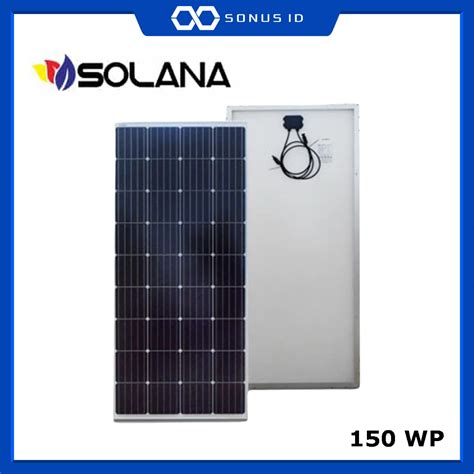 Solar Panel Solana Monocrystalline Wp Sonus