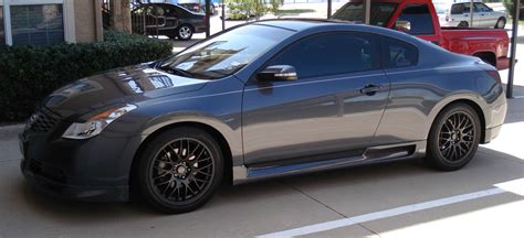 2008 Nissan altima coupe black rims