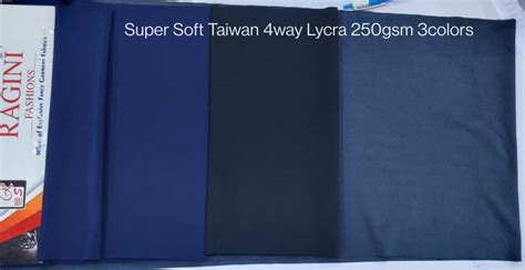 Taiwan Lycra Fabrics For Garments Blazer Jacket Coat Making