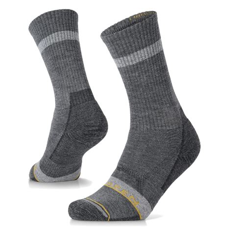 Meias Para Caminhada - Meias de Caminhada Lorpen Mhmcm Merino Hike Midweight Crew | Decathlon