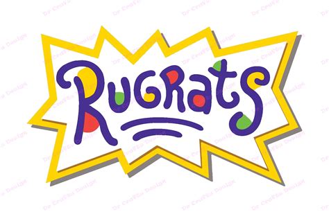 Blank Rugrats Logo Svg Clip Art Rugrats Clip Art Etsy Images And Porn