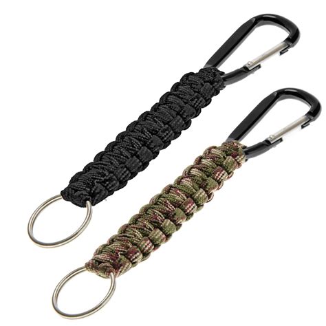 Carabiner With Paracord