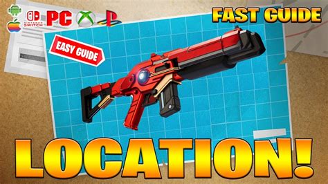 Where To Find All Stark Industries Energy Rifle Location In Fortnite