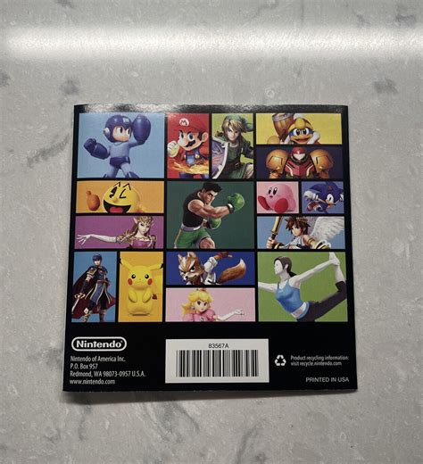 Super Smash Bros Nintendo 3ds 2014 W Manual Tested 2ds Ebay