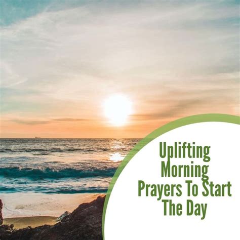 Uplifting Morning Prayers To Start The Day ChristiansTT Morning