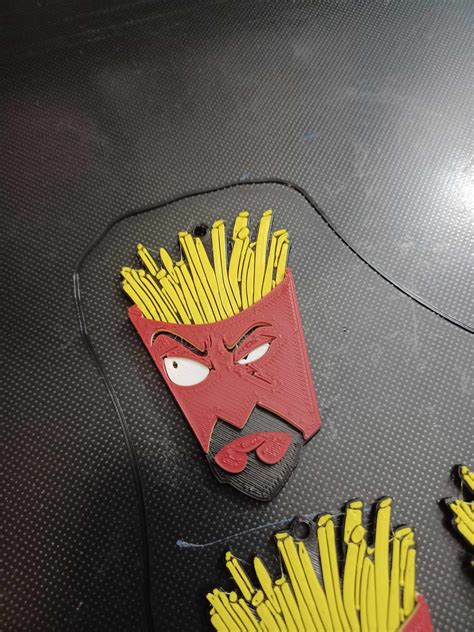 Stl File Frylock Keychain Aqua Teen Hunger Force 🗝️ ・3d Printable Design To Download・cults