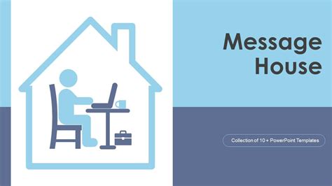 Message House Powerpoint Ppt Template Bundles Ppt Sample