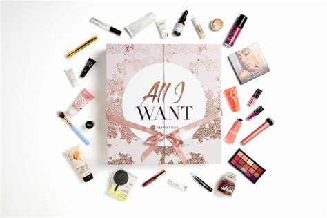 Beauty Advent Calendar Glossybox Uk Inger Sarette