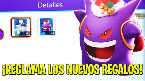 RECLAMA Los NUEVOS REGALOS De HOLOATUENDOS AHORA En POKEMON UNITE YouTube