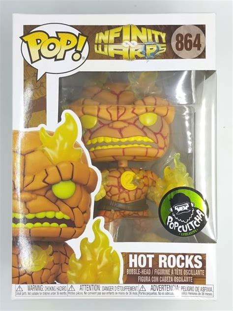 Funko Pop Marvel Infinity Warps Hot Rocks กลองมตำหนนดหนอย Lazada co th