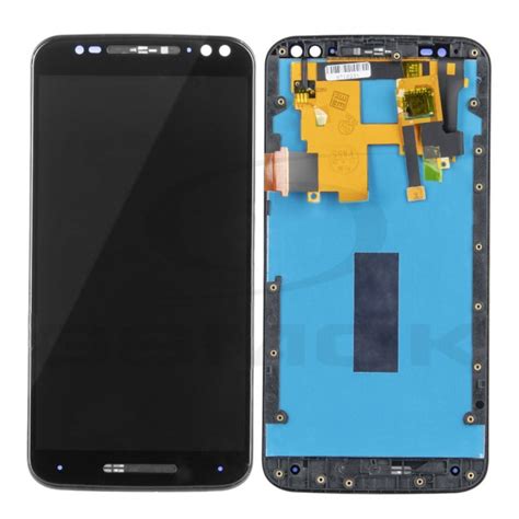 Lcd Display Motorola Moto X Style Xt Black With Frame Gsmok