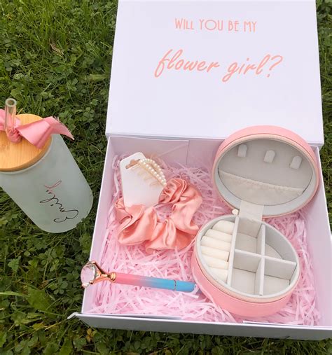 Personalised Flower Girl Proposal Box Etsy