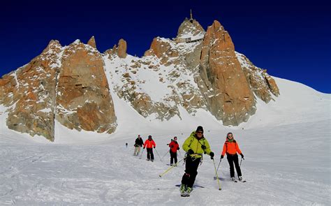 Skiing The Vallee Blanche Chamonix Guides