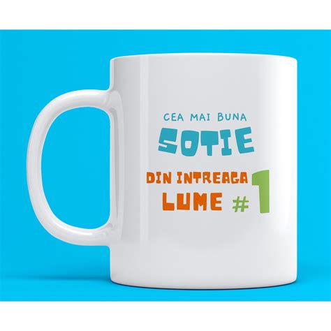 Cana Personalizata Ceramica Alba Cea Mai Buna Sotie V Antulu