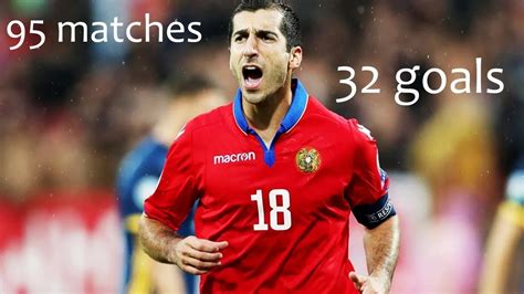 Henrikh Mkhitaryan All Goals For Armenia Matches Goals