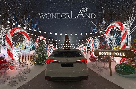 Winter WonderLAnd Drive-Thru Christmas Lights Show | Woodland Hills