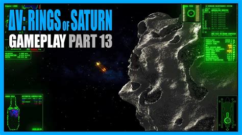 V Rings Of Saturn Delta V Gameplay Part Moonlet Youtube