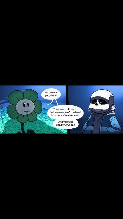 Undertale Sans Confronts Flowey Part 3 Comic Dub Youtube