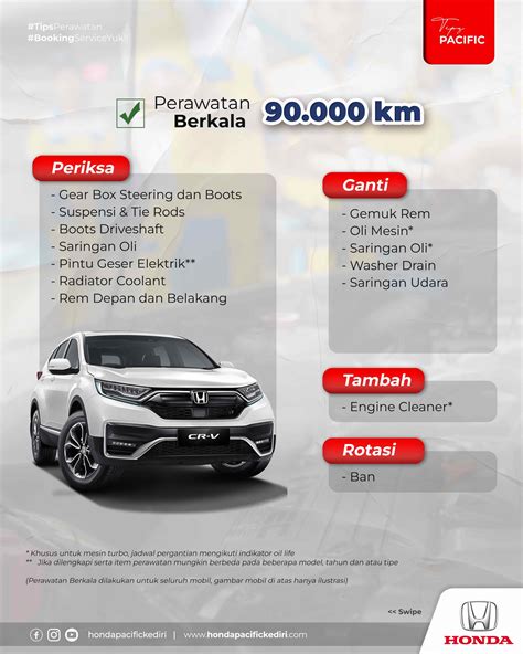 Perawatan Service Berkala Km Honda Pacific Kediri