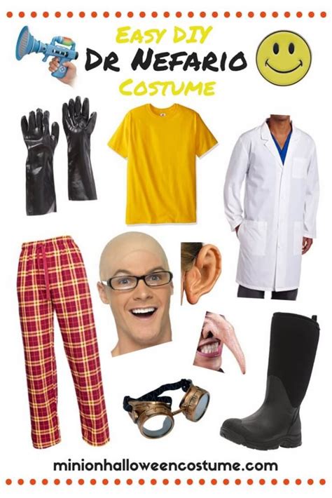 Dr Nefario Costume - Minion Halloween Costume