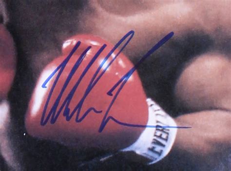 Mike Tyson Signed Sports Illustrated Cover 16x20 Photo Jsa Coa