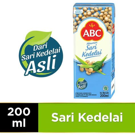 ABC Minuman Sari Kedelai Kotak 200 Ml Lazada Indonesia