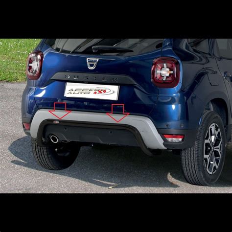 Protection Arriere Dacia Duster Ad Blue Aujourd Hui Inox Noir