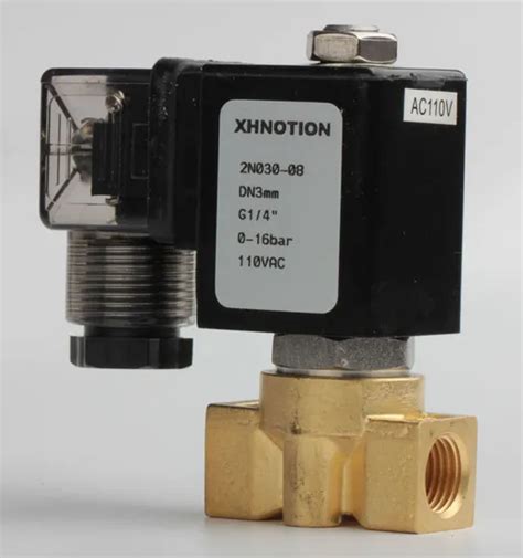 Xhnotion Pneumatic 2n Series Direct Solenoid Valve For Water And Air