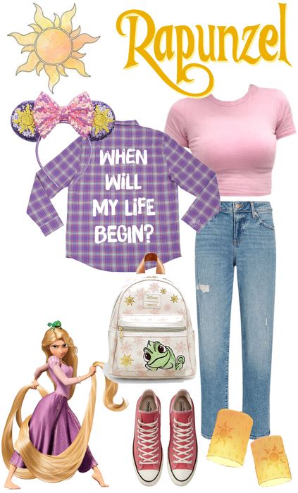 Rapunzel Disneybound Outfit Shoplook