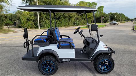 White Advanced Ev Advent Ckd S Golf Carts