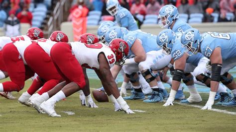 Nc State Vs Unc Game Notes Carolina Blitz