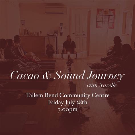 Cacao And Sound Journey Barefootnarelle