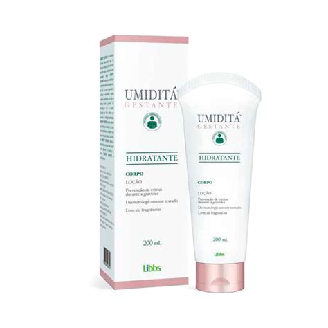 Umiditá Gestante Loção Hidratante 200mL Libbs