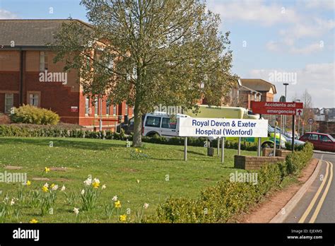 Royal Devon and Exeter hospital Wonford Stock Photo - Alamy