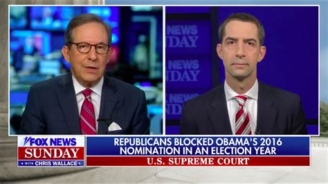 Fox News Host Confronts Tom Cotton With His Own Words About SCOTUS