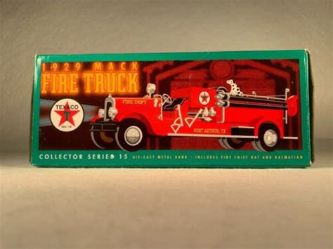 Ertl F415 Texaco 1929 Mack Fire Department Collector Series 15 Nib