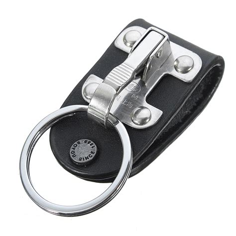 Quick Release Belt Clip Ring Holder Detachable Stainless Steel Black ...