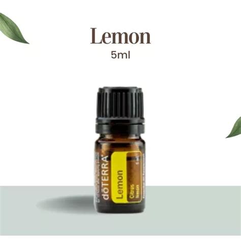 Doterra Aceite Esencial Limon 5 Ml Original 100 Puro