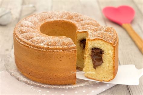 Ciambella Mascarpone E Nutella Sofficissima E Golosa Dolci Dolcetti