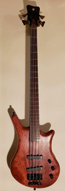 Warwick Thumb Bo Custom Shop Bubinga Wenge Oil Finish Reverb