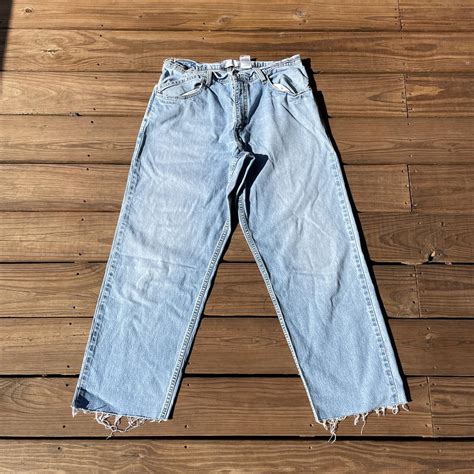 Levis Silvertab Baggy Jeans Light Blue Size 34 Depop