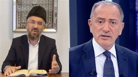 Fatih Altaylı dan kendisini hedef alan ilahiyatçı İhsan Şenocak a Onu